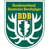 Wappen, Logo farbig unseres Partners Bundesverband Deutscher Berufsjäger BDB 2023